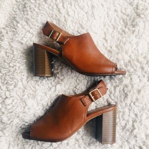 Camel Brown Mules